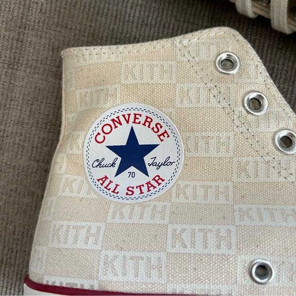 Kith x Converse Cream High-Tops - Picture 2 of 14